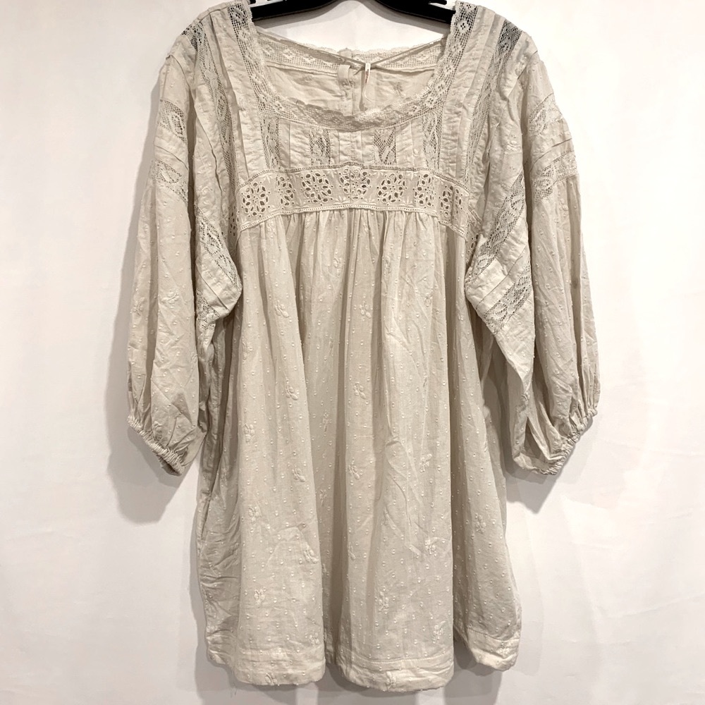 NWT Free People Azalea Lace Tunic Dress - Picture 2 of 8